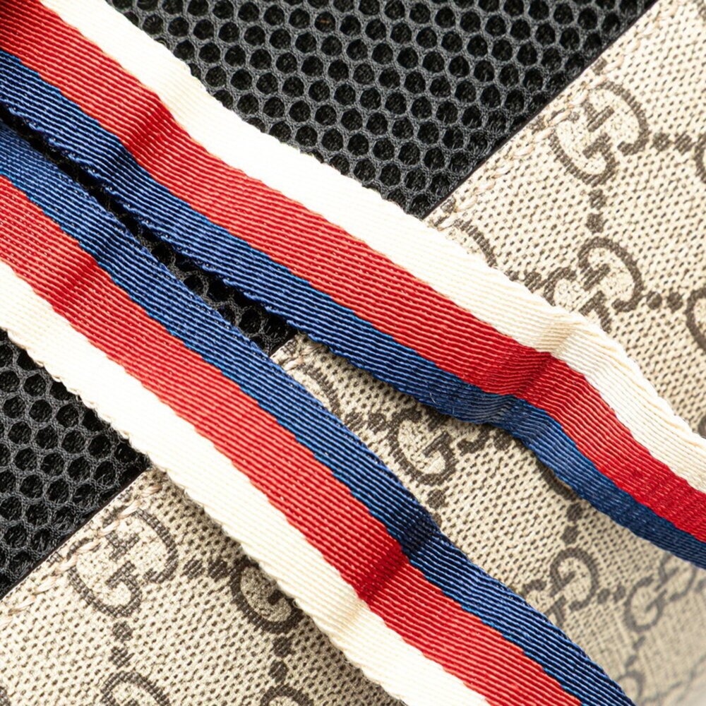 GUCCI Authentic Brown Leather Backpack - Picture 4 of 13